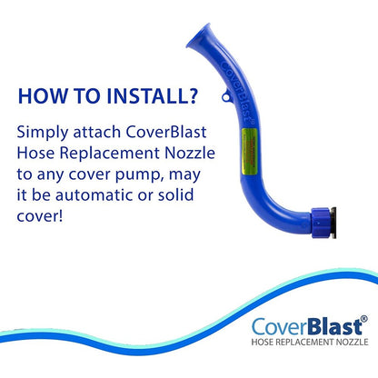 Coverblast Pool Cover Pump Attachment Accessory