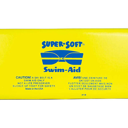 TRC Recreation Super Soft Size Large Promotional Waist Flotation Swim Belt for Adults, Foam Pool Float for Boat and Swimming Accessories, Yellow