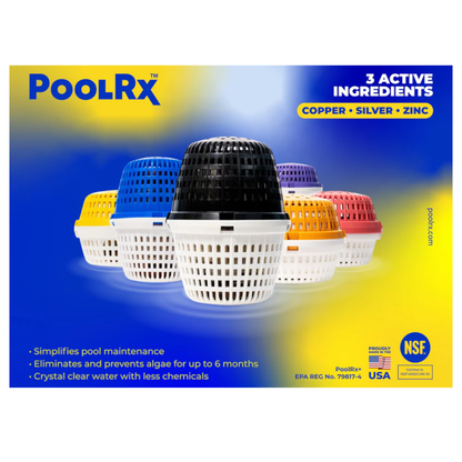 PoolRx | Red & White Unit | 2.5k-5k Gallons
