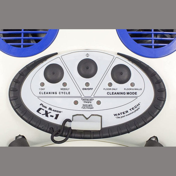 POOL BLASTER CX-1 Cordless Robotic Pool Cleaner, Automatic Vacuum for Inground and Above Ground Pools, Intelligent Wall Climbing Vac w/Strong Suction, High Capacity and Smart Scheduler