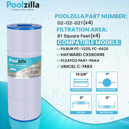 Pool Filter Cartridge for SwimClear C3020 - Replaces C3030, C580E