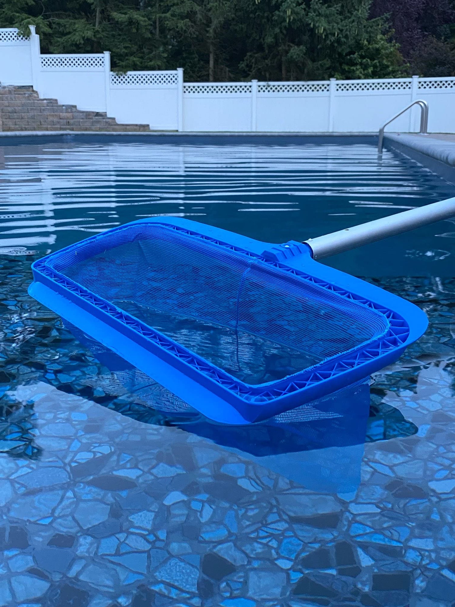 Poolzilla Skimmer Net for Pool Cleaning, Fine Mesh Deep Bag Catcher