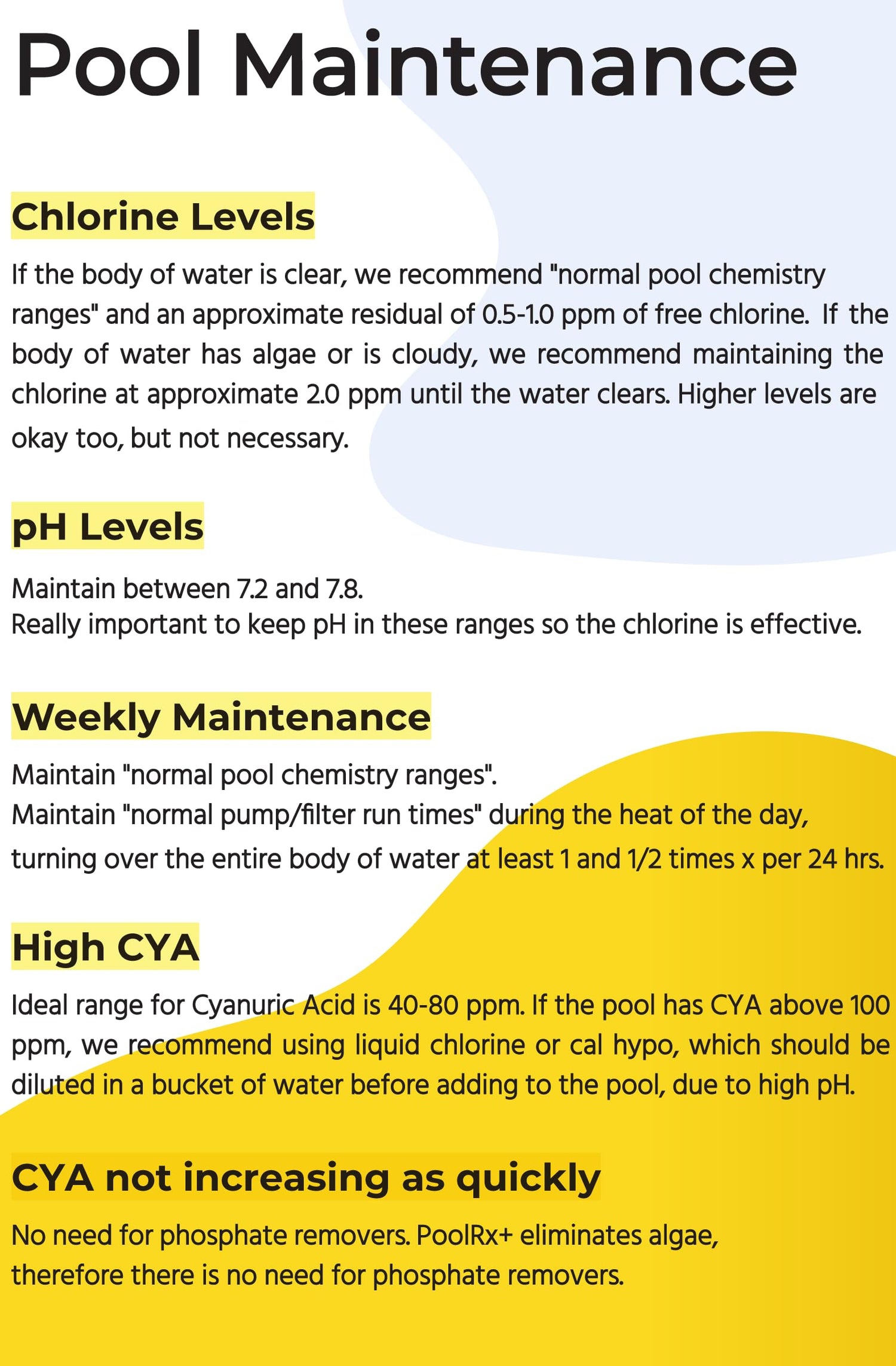 PoolRx | Orange & White Unit | 5k-7.5k Gallons