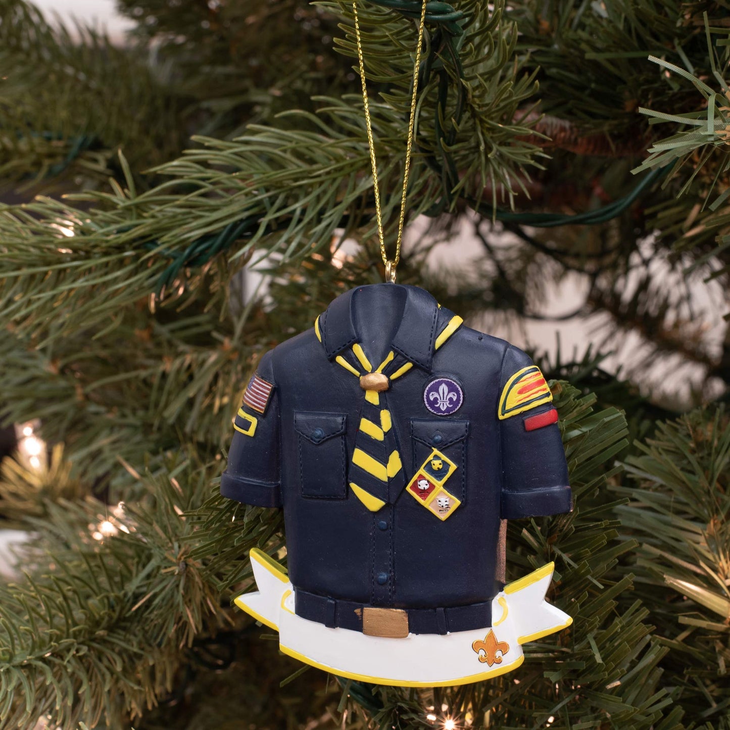 Cub Scout Uniform Christmas Tree Ornament BS2202C