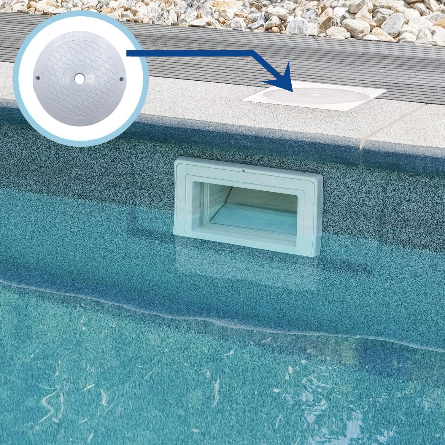 Poolzilla Skimmer Lid - Compatible with Hayward SP-1084-R1