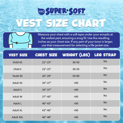 TRC Recreation Super Soft Child Size XS Life Jacket USCG Approved Vinyl Coated Foam Swim Vest for Kids Swimming Pool and Beach Gear, Sunset Orange