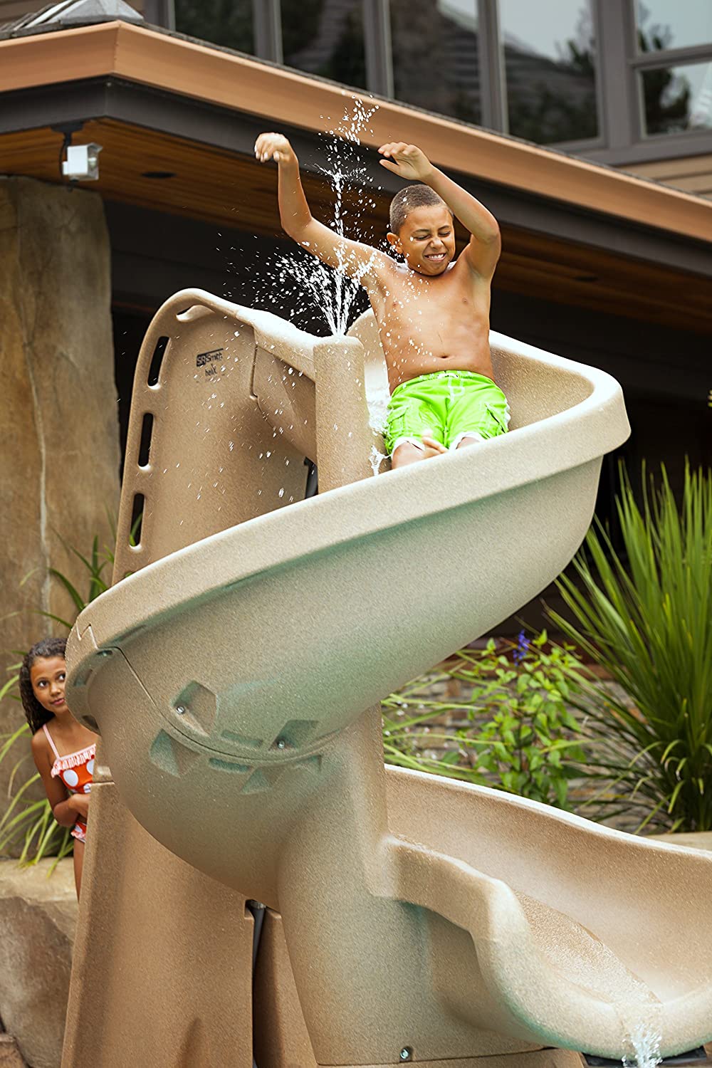 S.R. Smith 640-209-58110 Helix2 Pool Slide, Solid Taupe