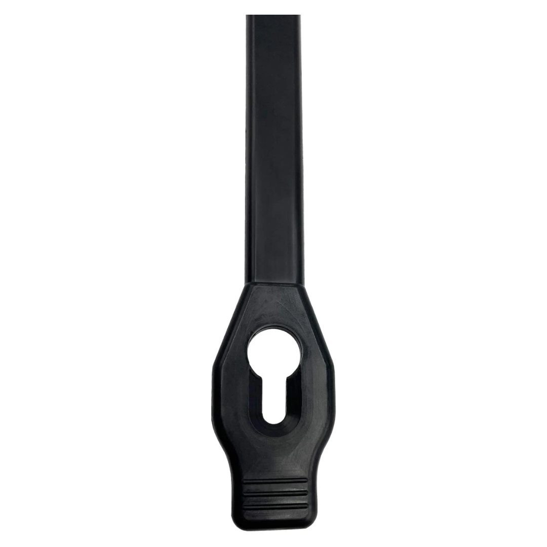 Poolzilla 10" Rubber Bungee Strap Tie for Anchor Hookless with Saw Bolt