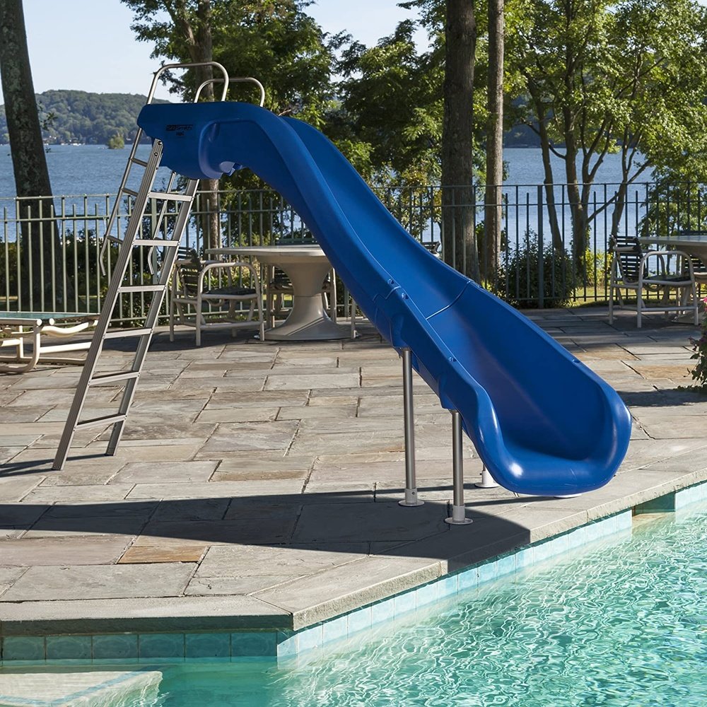 R. Smith 610-209-58220 Rogue2 Pool Slide, Gray