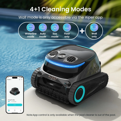 Aiper Scuba P1 Ultra Cordless Robotic Pool Cleaner