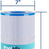 Poolzilla 4 Pack Pool Filter Cartridge Replacement for PLF106A, Hayward CX880XRE, Ultra-A1, Pleatco PA106-PAK4, Unicel C-7488, Filbur FC-1226, FC-6430, SwimClear C4020, C4025, C4030 | Pool Filtration