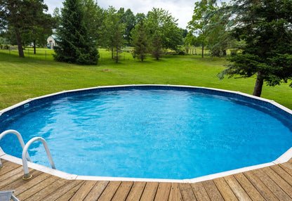 GLI 24' Round Boulder/RiverRock Overlap A/G Liner 48-52" ...