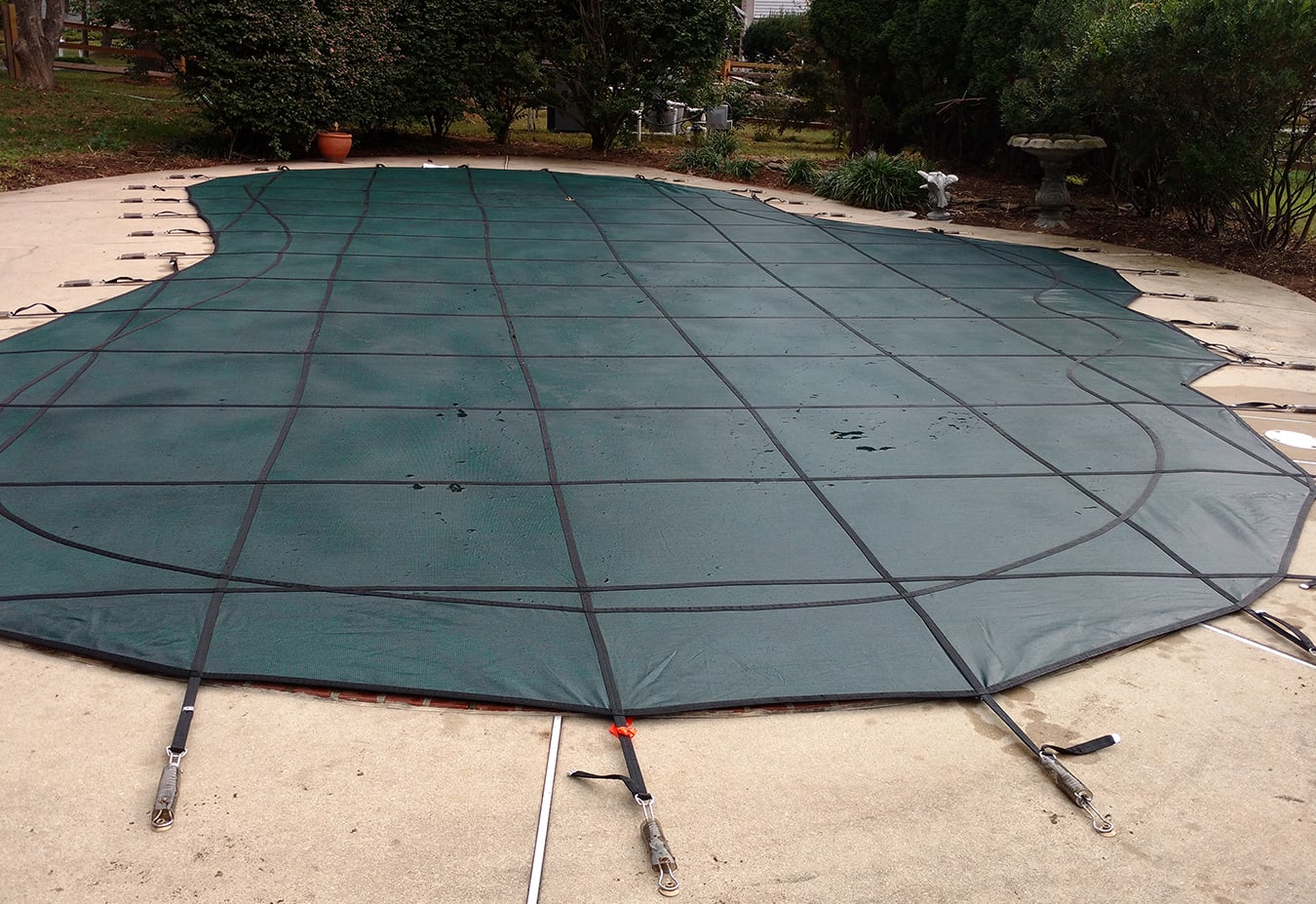 GLI 14' x 28' Rectangle Mesh Safety Cover