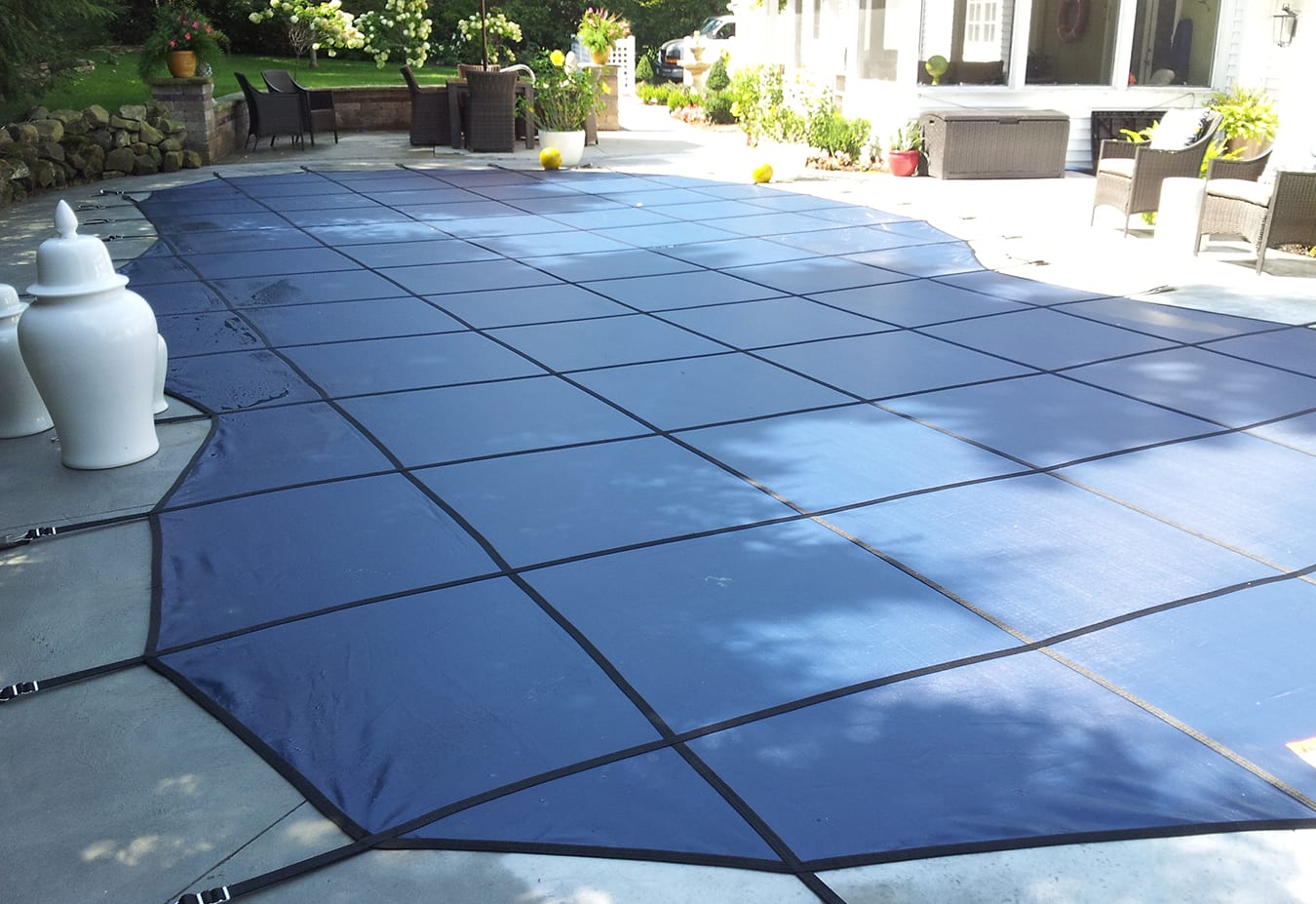 GLI 16' x 36' Rectangle Mesh Safety Cover
