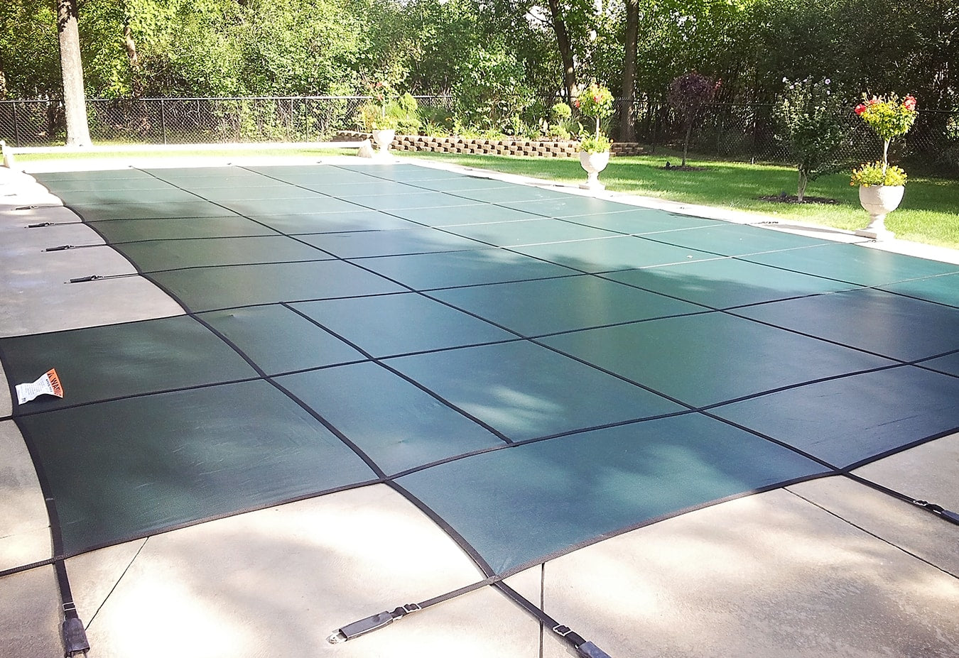 GLI 18' x 40' Rectangle Mesh Safety Cover