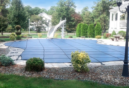 GLI 20' x 40' Mesh Safety Cover w/ 4' x 8' CES