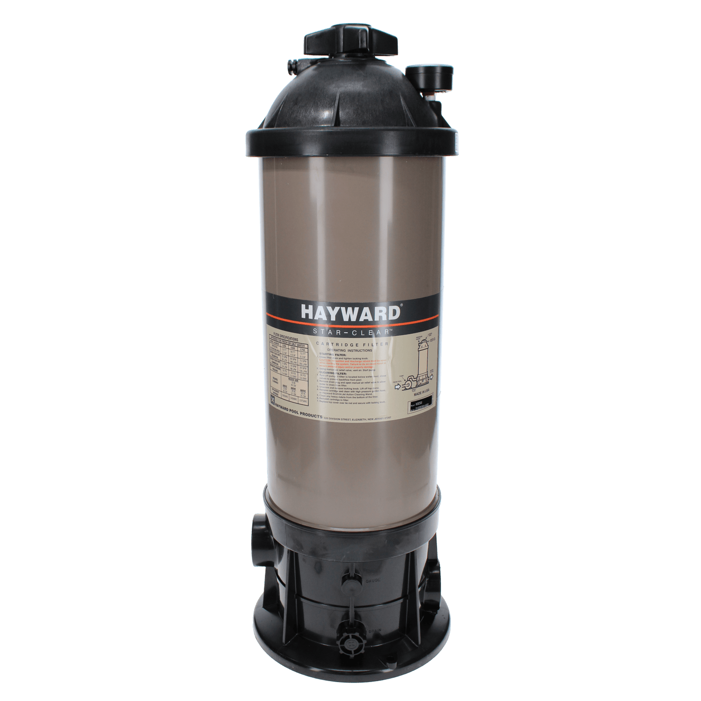 Hayward Star-Clear 50 sq ft Cartridge Filter