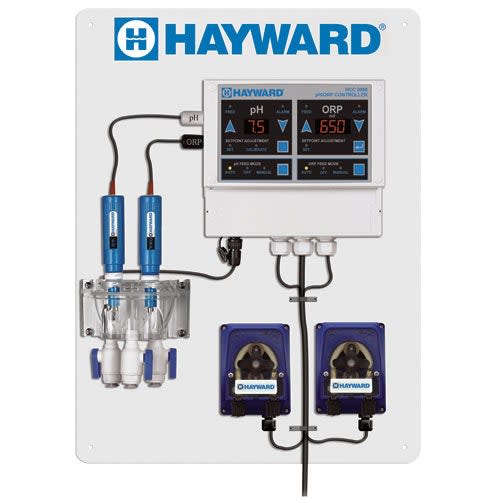 Hayward HCC 2000 Controller Package w/ Pre-Mounted Chem Pumps