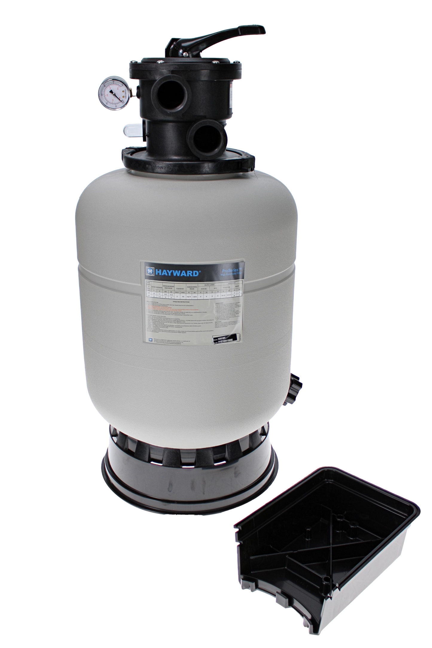 Hayward ProSeries 16" Sand Filter Top Mount w/ Valve