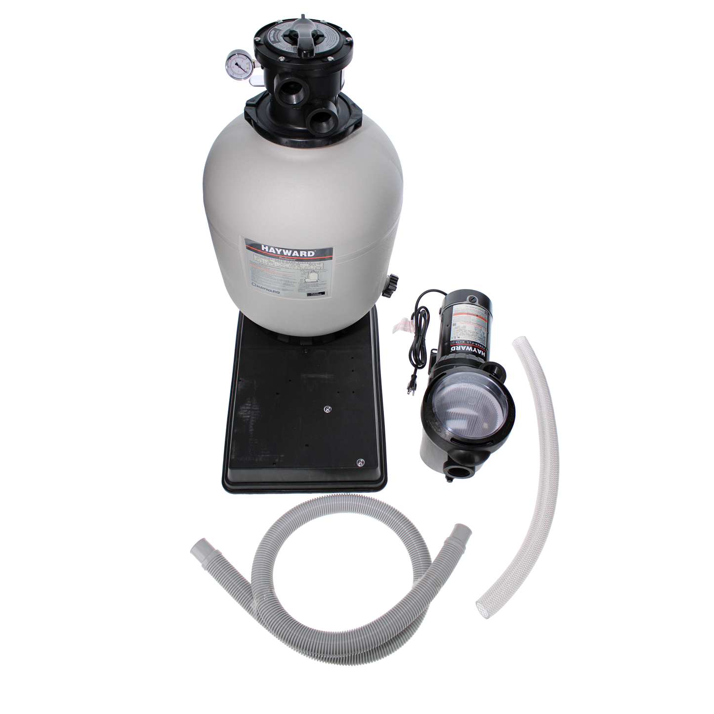 Hayward ProSeries 18" Sand Filter System w/ Valve & 1 HP Power-Flo Matrix Pump