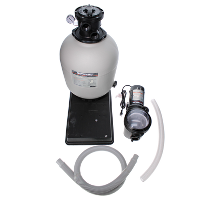 Hayward ProSeries 18" Sand Filter System w/ Valve & 1 HP Power-Flo Matrix Pump