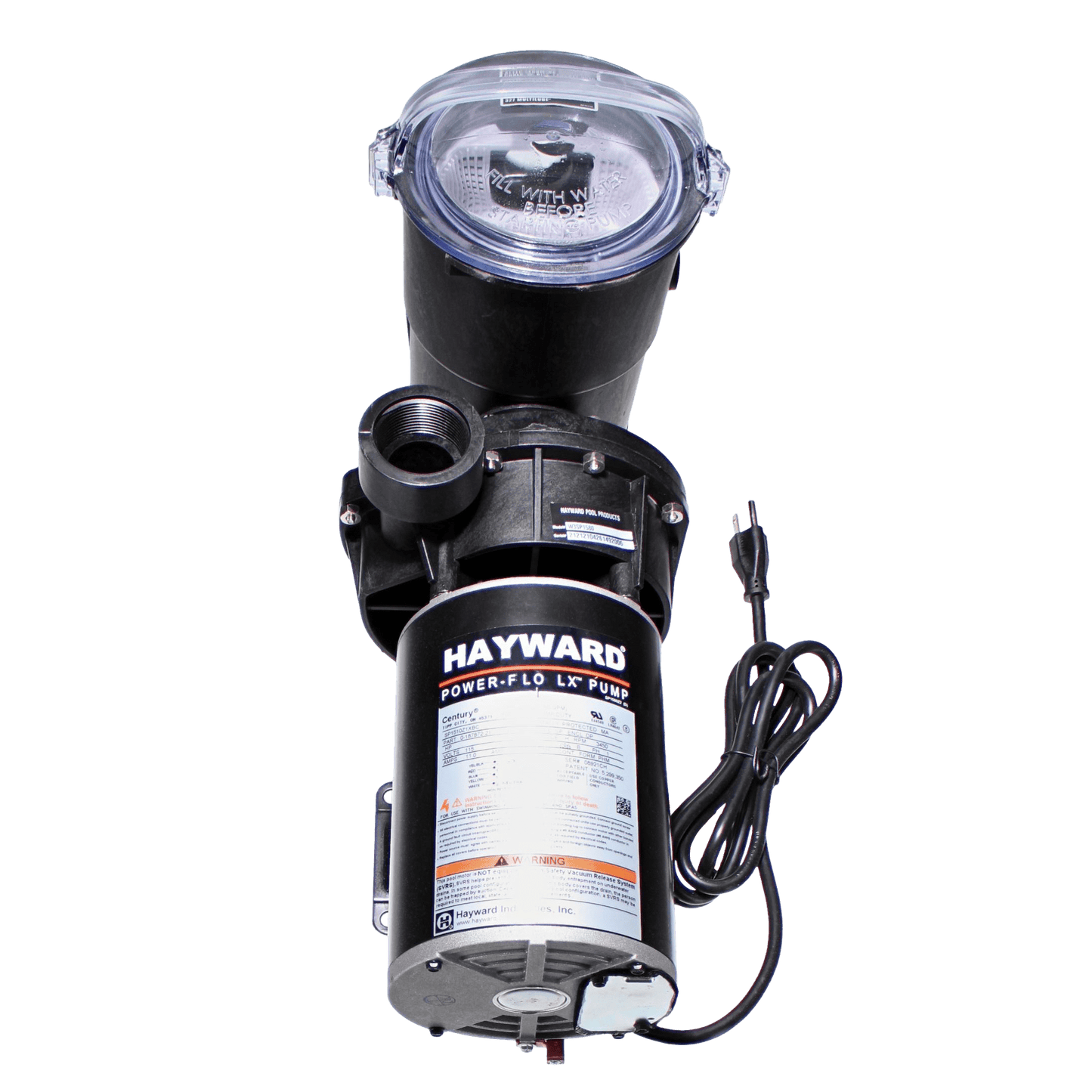 Hayward Power-Flo LX High Efficiency 1 HP Pool Pump w/ 3' Cord