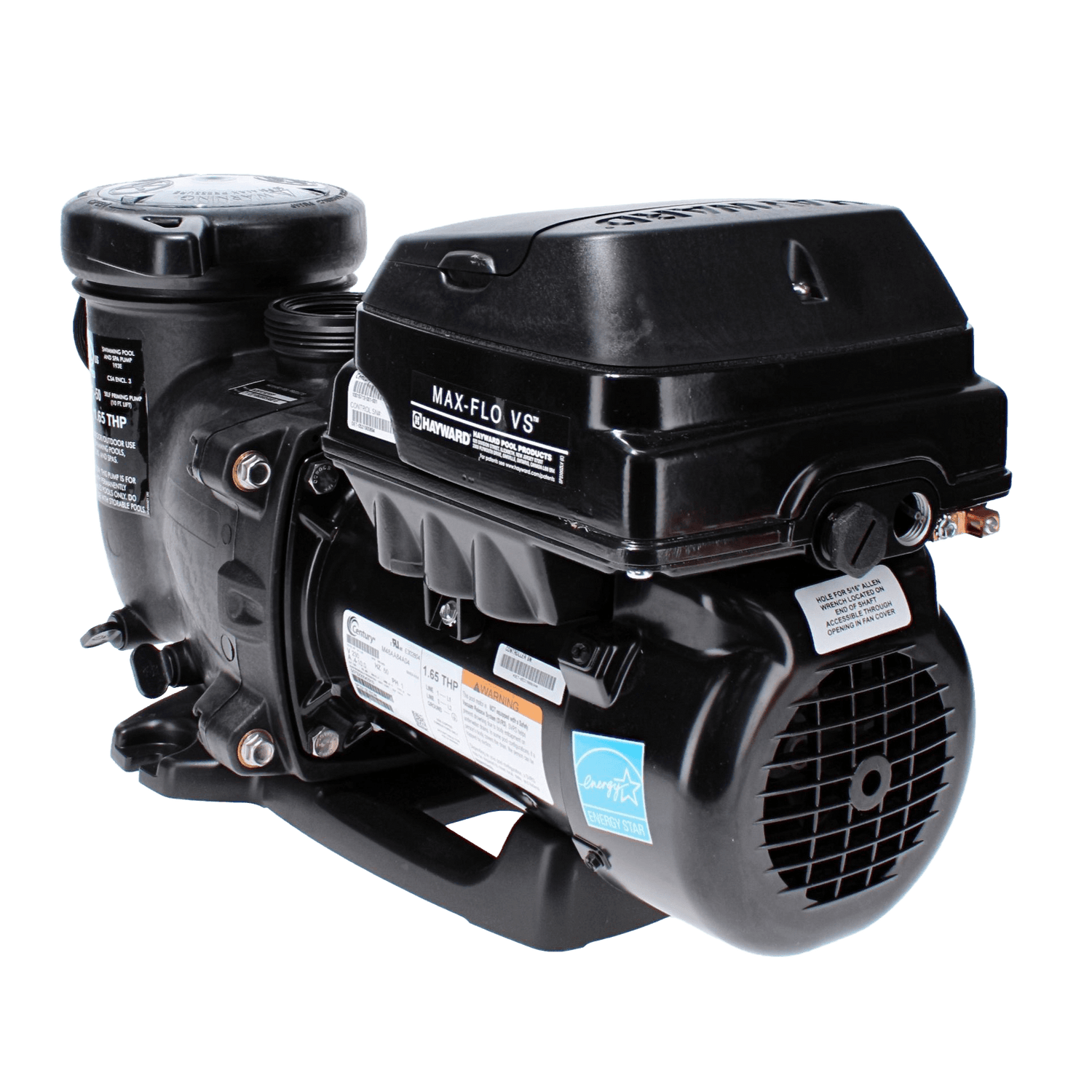 Hayward MaxFlo 1.5 HP Pool Pump, 230V, Variable Speed