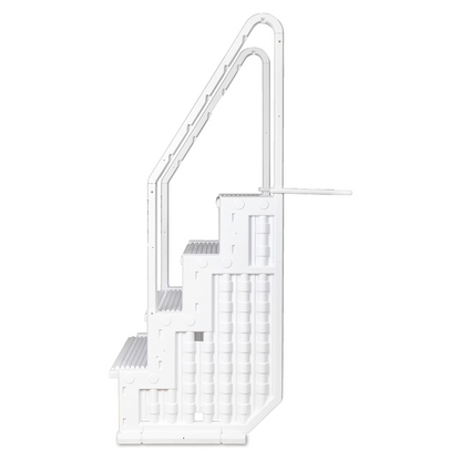 Poolzilla Premium Deck-Mounted Pool Ladder with Dual Handrails — Fits 48"–54" Above Ground Pools