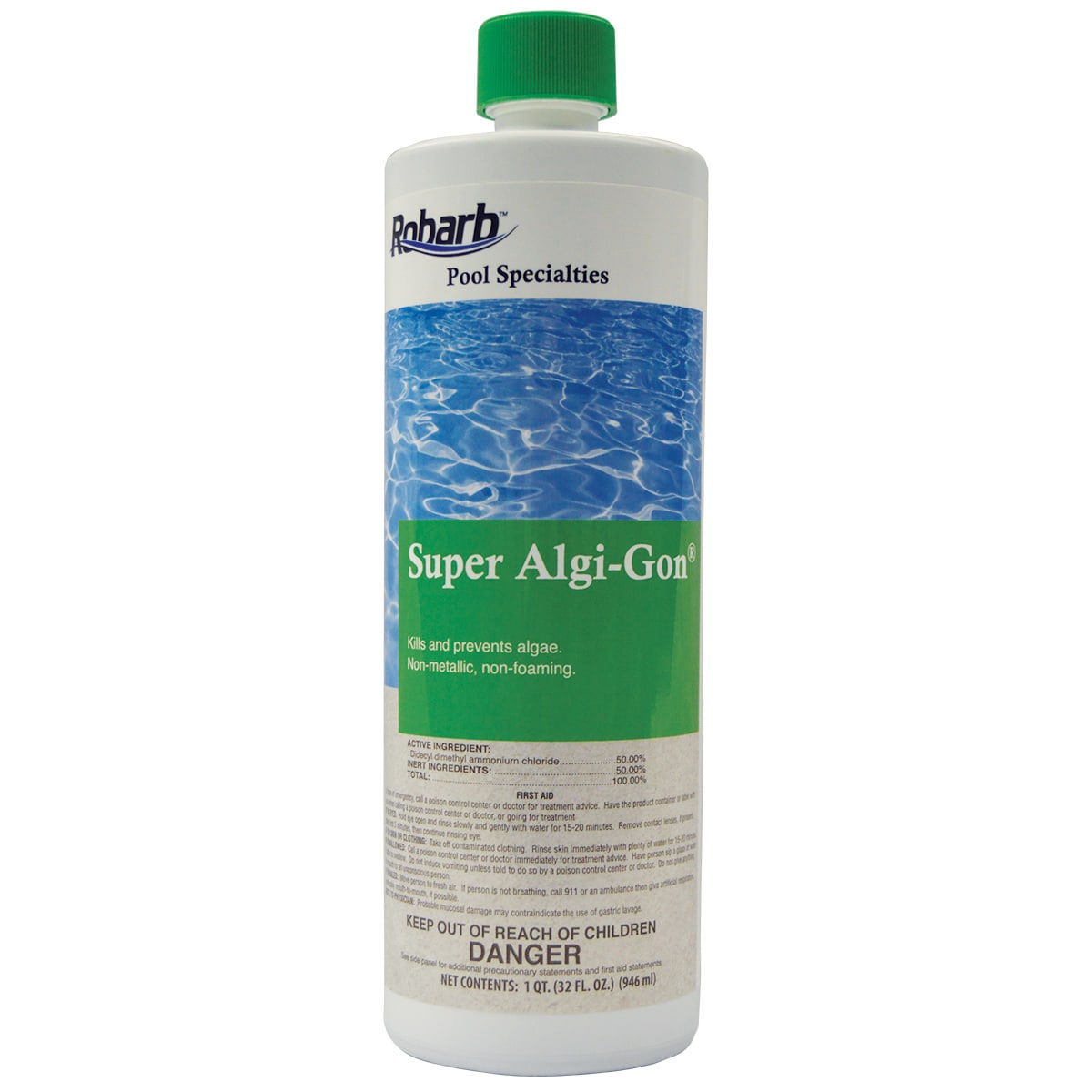 Applied Bio Algi-Gon Algaecide, 32 oz Bottle