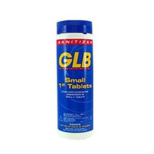 GLB Small 1" Chlorine Tablets, 2 lb Bottle | GL1TA2