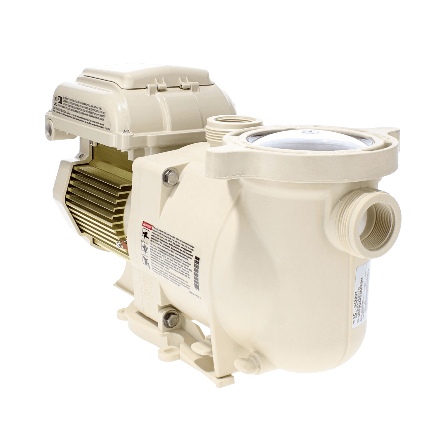 Pentair SuperFlo 1.5 HP Pump, Variable Speed, 115230V, Energy Efficient