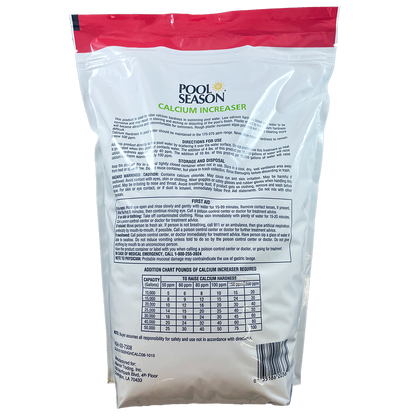 Pool Season Calcium Increaser ( 8 / 25 LBS )