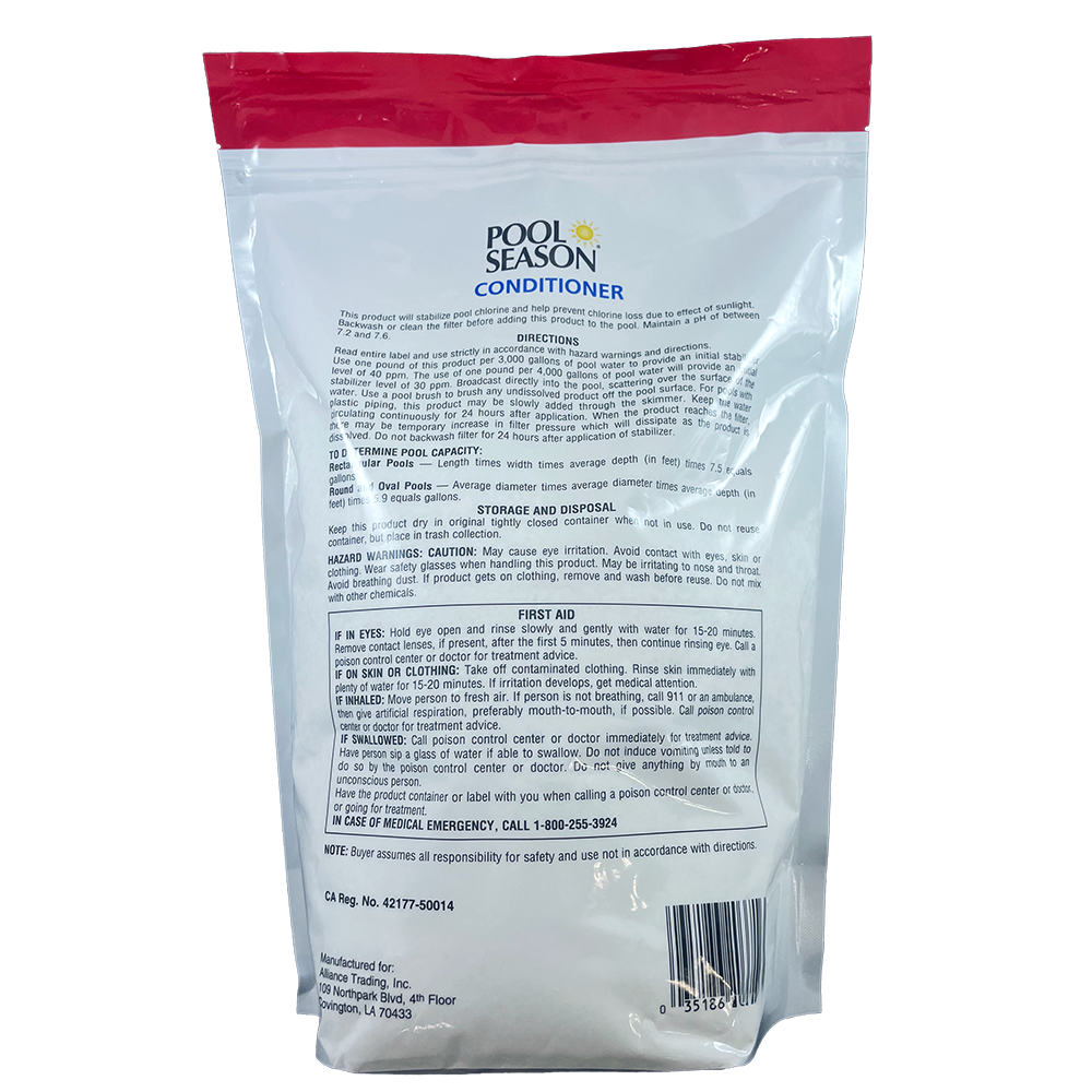 Pool Season Conditioner ( 1.75 / 5 / 8 LBS )