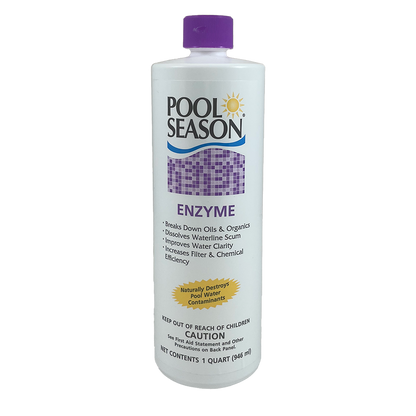 Pool Season 1 qt Enzyme Bottle
