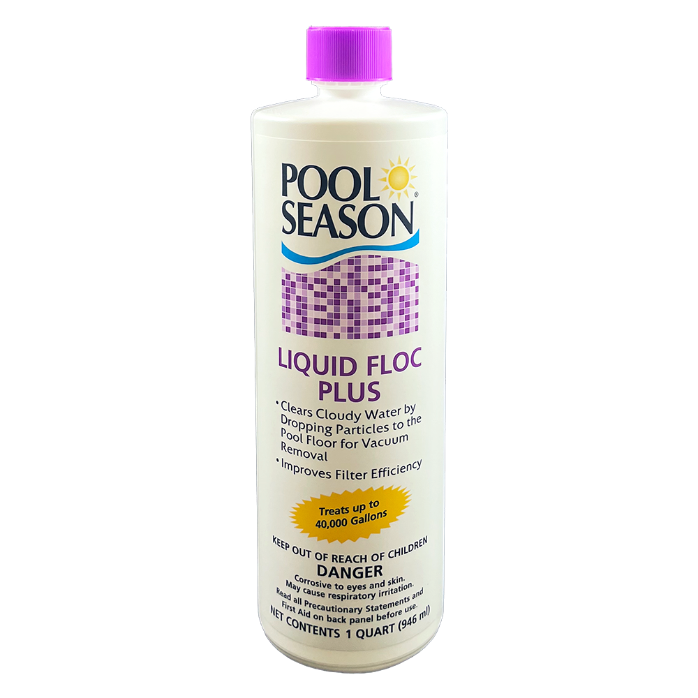 Pool Season 1 qt Bottle Pool Season® Liquid Floc Plus