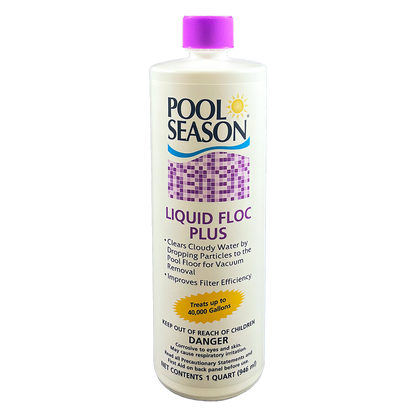 Pool Season 1 qt Bottle Pool Season® Liquid Floc Plus