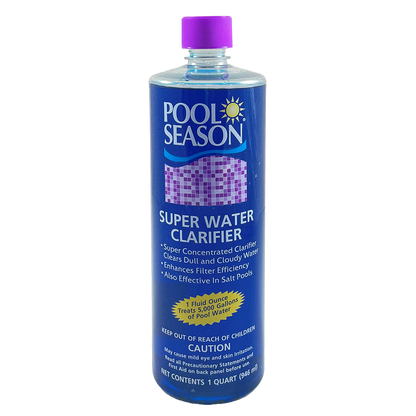 Pool Season 1 qt Bottle Super Water Clarifier