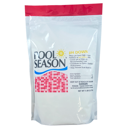 Pool Season Ph Down Bottle ( 2.5 / 5 LBS )