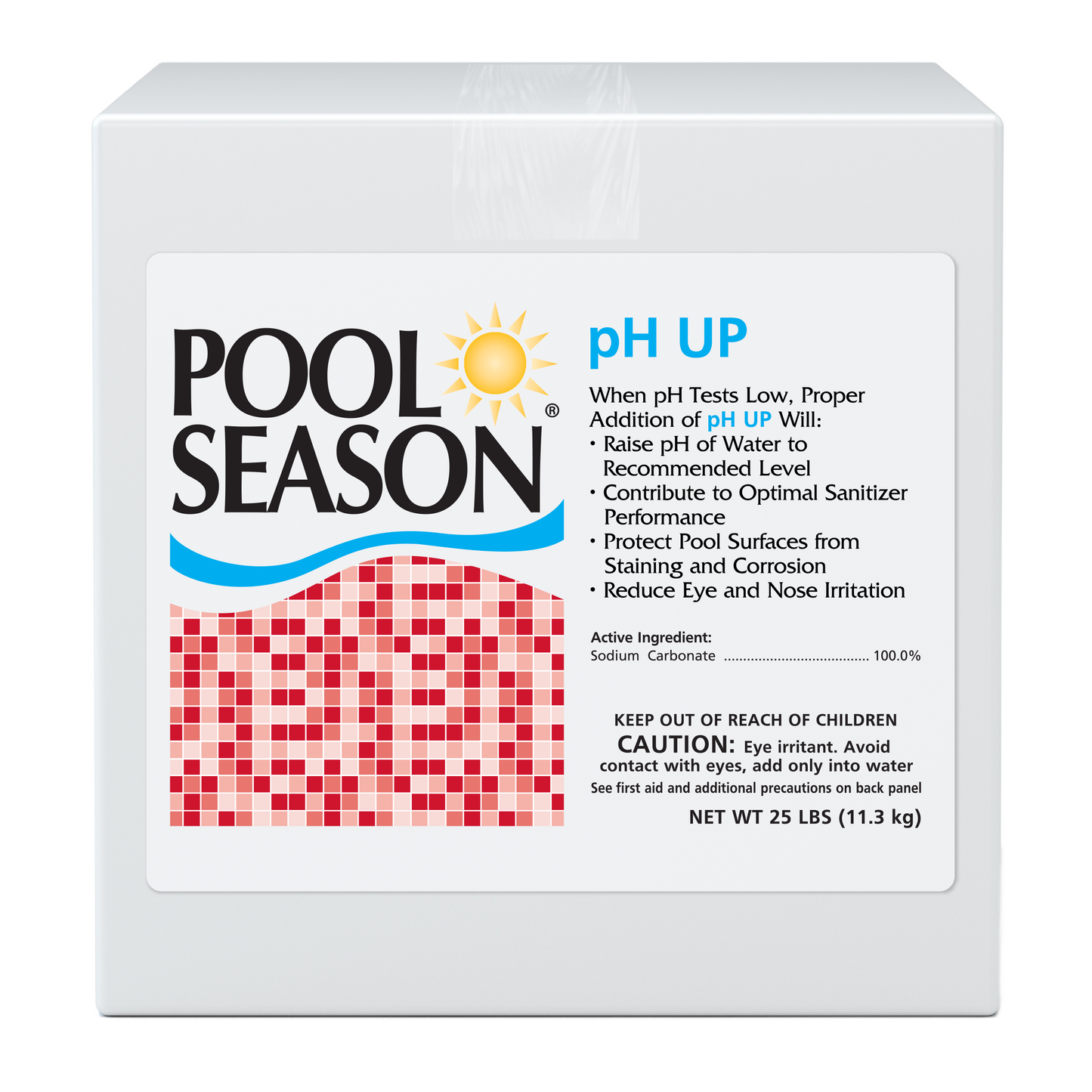 Pool Season pH Up ( 2 / 5 / 25 LBS )