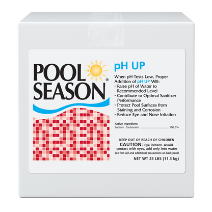 Pool Season pH Up ( 2 / 5 / 25 LBS )