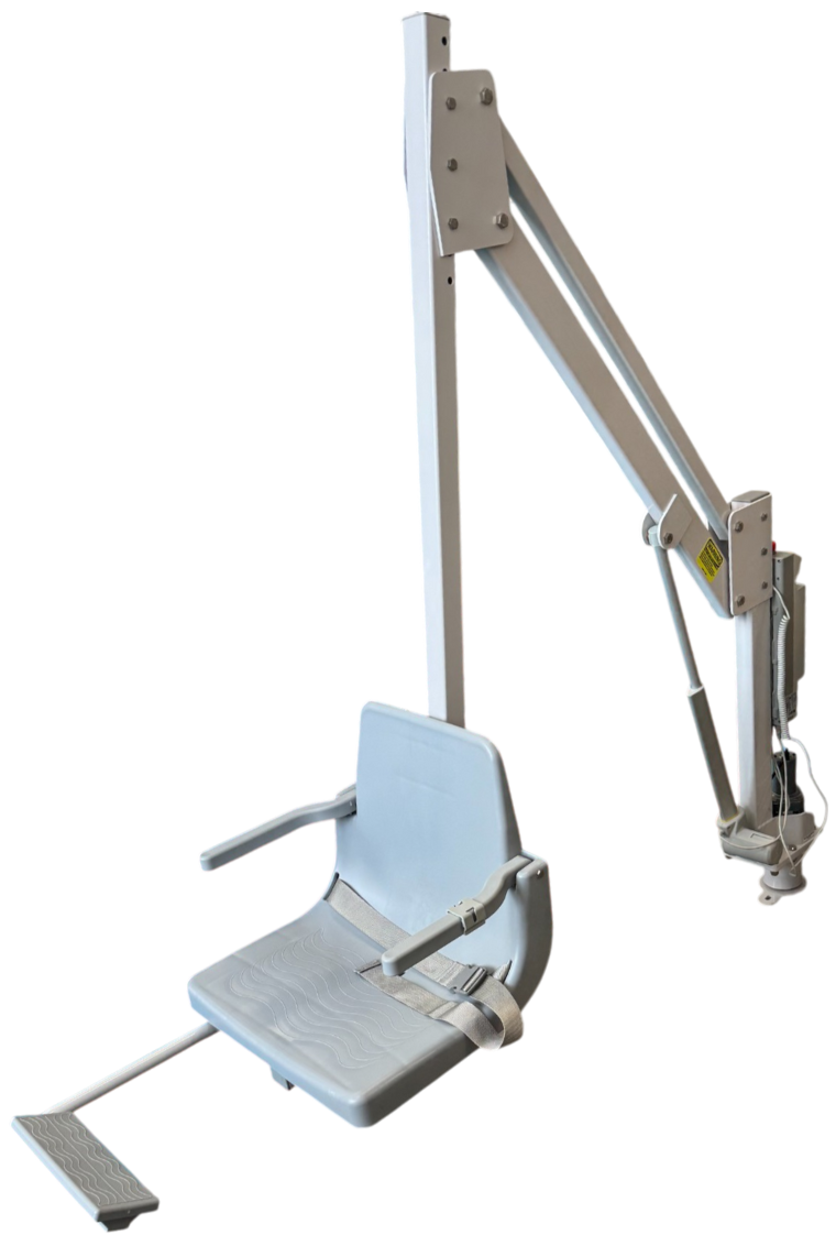 Global Pool Products Rotational Series R-375 Pool Lift, 375 Pound Capacity, ADA Compliant