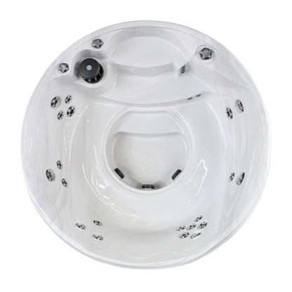 Cardinal 7' Round Non-Spillover Inground Spa | 12 Jets