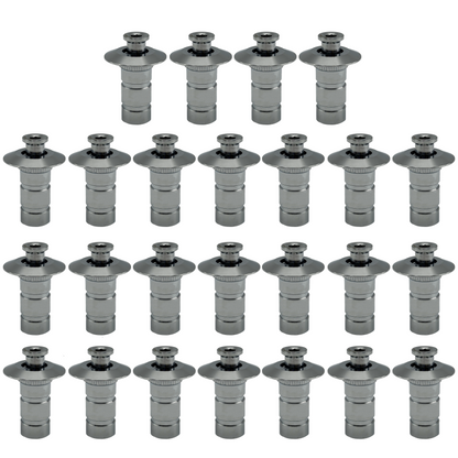 Poolzilla Stainless Steel 304 Pool Cover Anchor with Collar for Concrete and Pavers