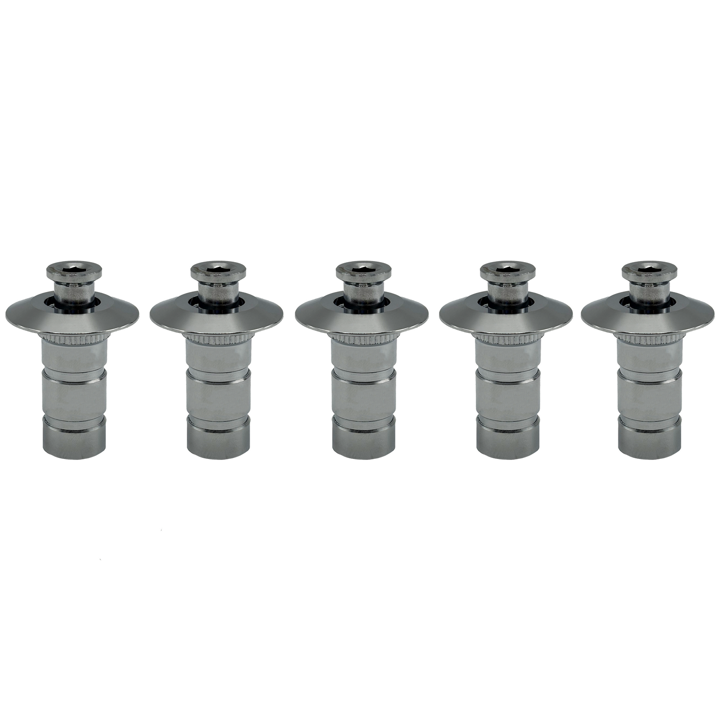 Poolzilla Stainless Steel 304 Pool Cover Anchor with Collar for Concrete and Pavers