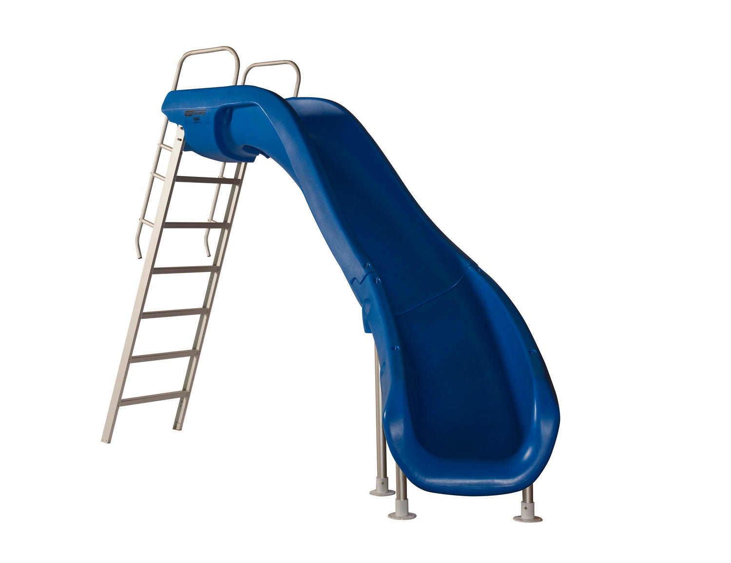 SR Smith Rogue2 Pool Slide, Right Turn, White