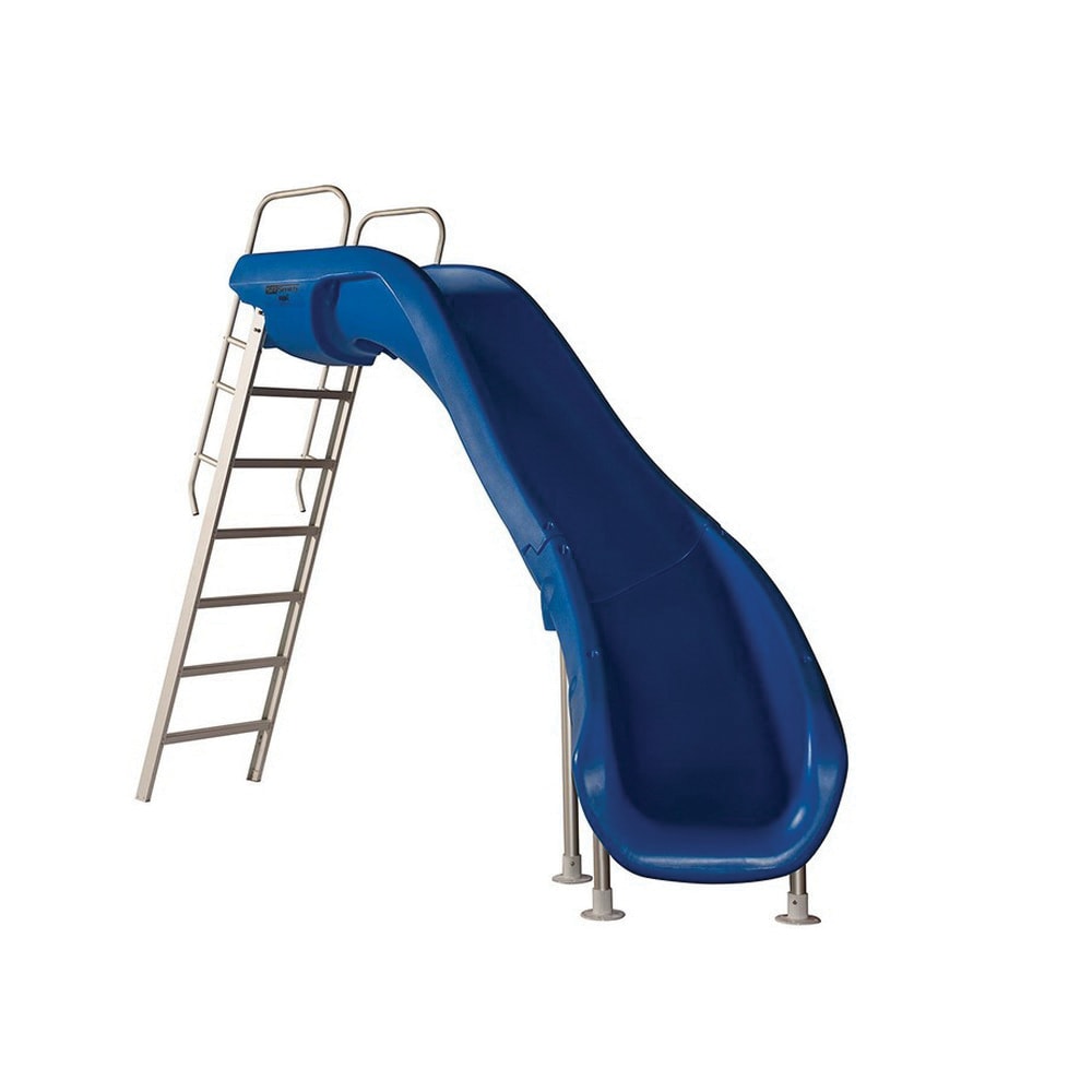 SR Smith Rogue2 Pool Slide, Right Turn, Blue