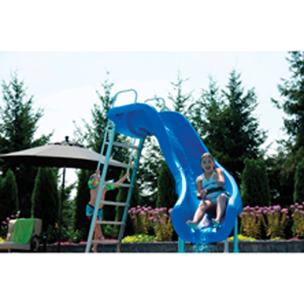 SR Smith Rogue2 Pool Slide, Right Turn, Blue | 610-209-5813