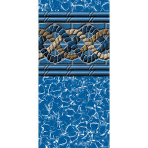 Swimline 12' x 24' Oval Mystri Gold Unibead A/G Liner