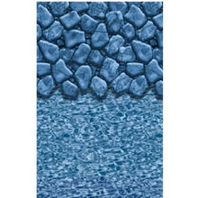 Swimline 15' Round Boulder Swirl Overlap A/G Liner