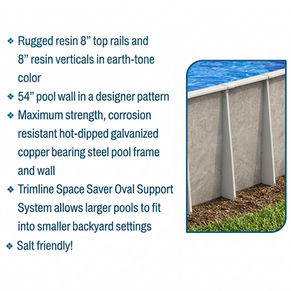 Santa Rosa Above Ground Pool Kit